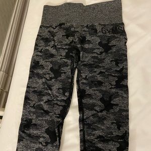 GYMSHARK Camo Leggings